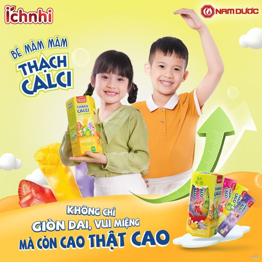 Thạch trẻ em Ích Nhi (Mắt đen / Calci) giúp bổ sung dinh dưỡng, bé tăng  chiều cao, xương răng chắc, mắt sáng, khỏe mạnh | Shopee Việt Nam